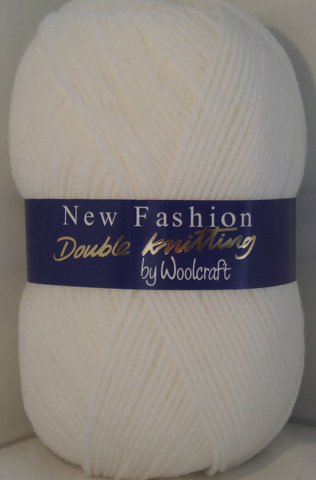 New Fashion DK Yarn 10 Pack White 7F76